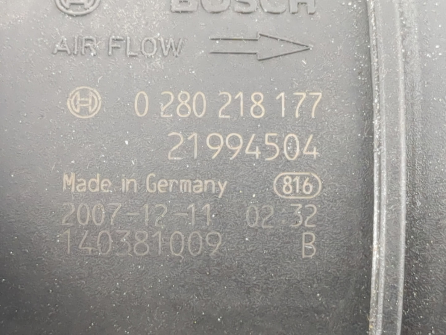 Cadillac Srx Mass Air Flow Meter Maf - Oemusedautoparts1.com