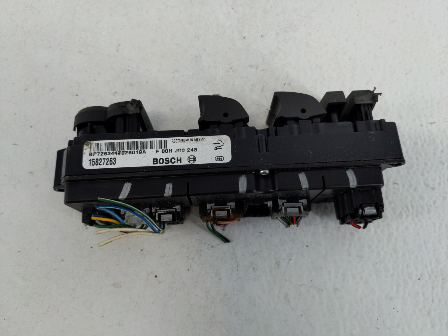 2007-2009 Cadillac Srx Master Power Window Switch Replacement Driver Side Left P/N:15827263 Fits Fits 2007 2008 2009 OEM Use