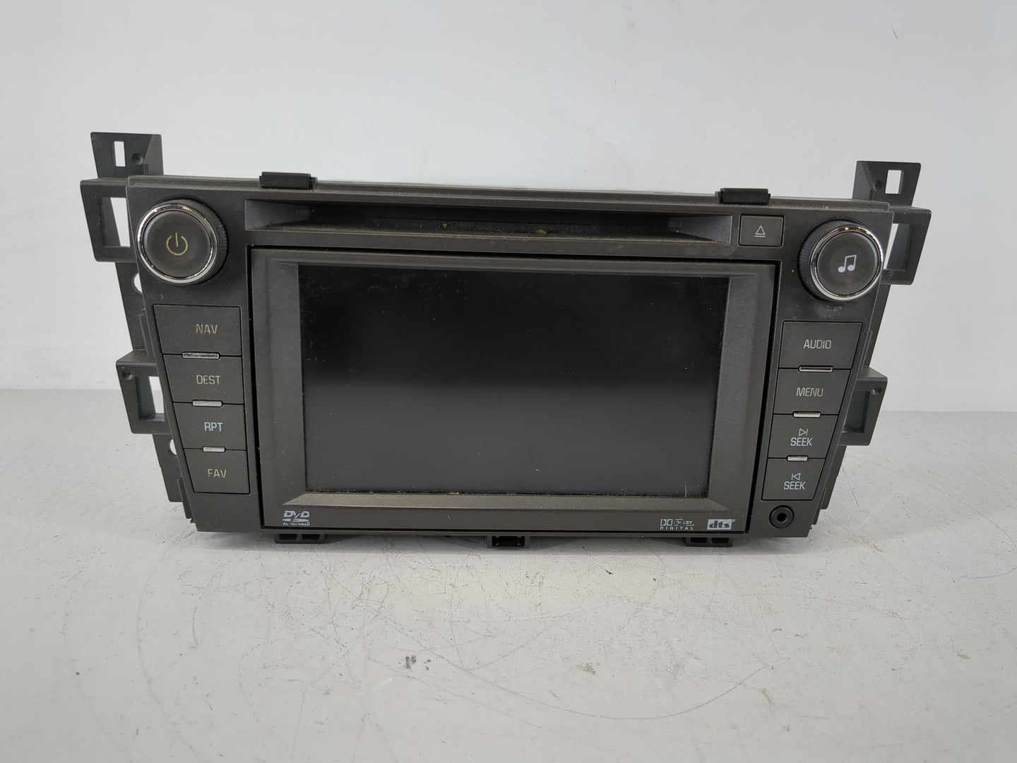 2007-2009 Cadillac Srx Radio AM FM Cd Player Receiver Replacement P/N:25797598 Fits Fits 2007 2008 2009 OEM Used Auto Parts 