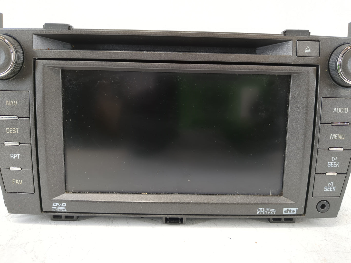 2007-2009 Cadillac Srx Radio AM FM Cd Player Receiver Replacement P/N:25797598 Fits Fits 2007 2008 2009 OEM Used Auto Parts 