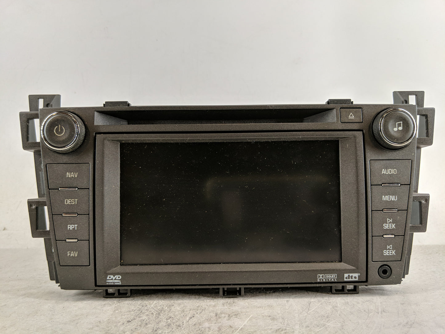 2007-2008 Cadillac Srx Radio AM FM Cd Player Receiver Replacement P/N:25797598 Fits Fits 2007 2008 OEM Used Auto Parts - Oem