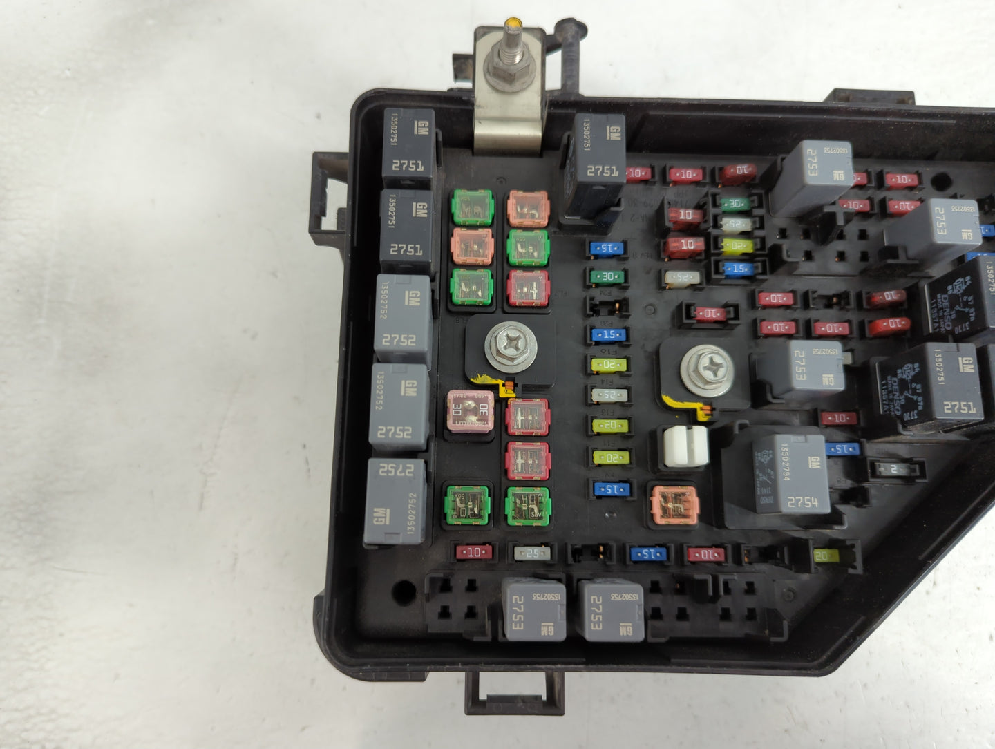 2007 Cadillac Srx Fusebox Fuse Box Panel Relay Module P/N:7140-1941-30 Fits OEM Used Auto Parts - Oemusedautoparts1.com