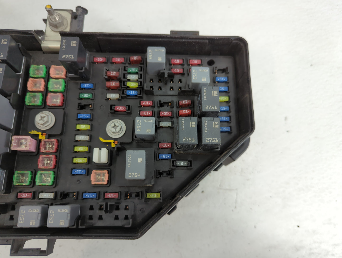 2007 Cadillac Srx Fusebox Fuse Box Panel Relay Module P/N:7140-1941-30 Fits OEM Used Auto Parts - Oemusedautoparts1.com