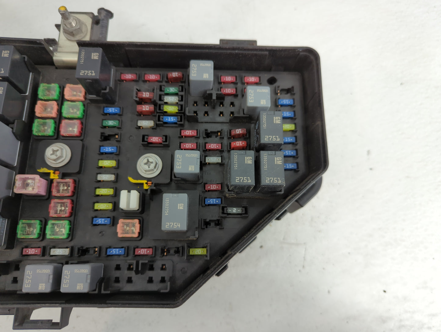 2007 Cadillac Srx Fusebox Fuse Box Panel Relay Module P/N:7140-1941-30 Fits OEM Used Auto Parts - Oemusedautoparts1.com
