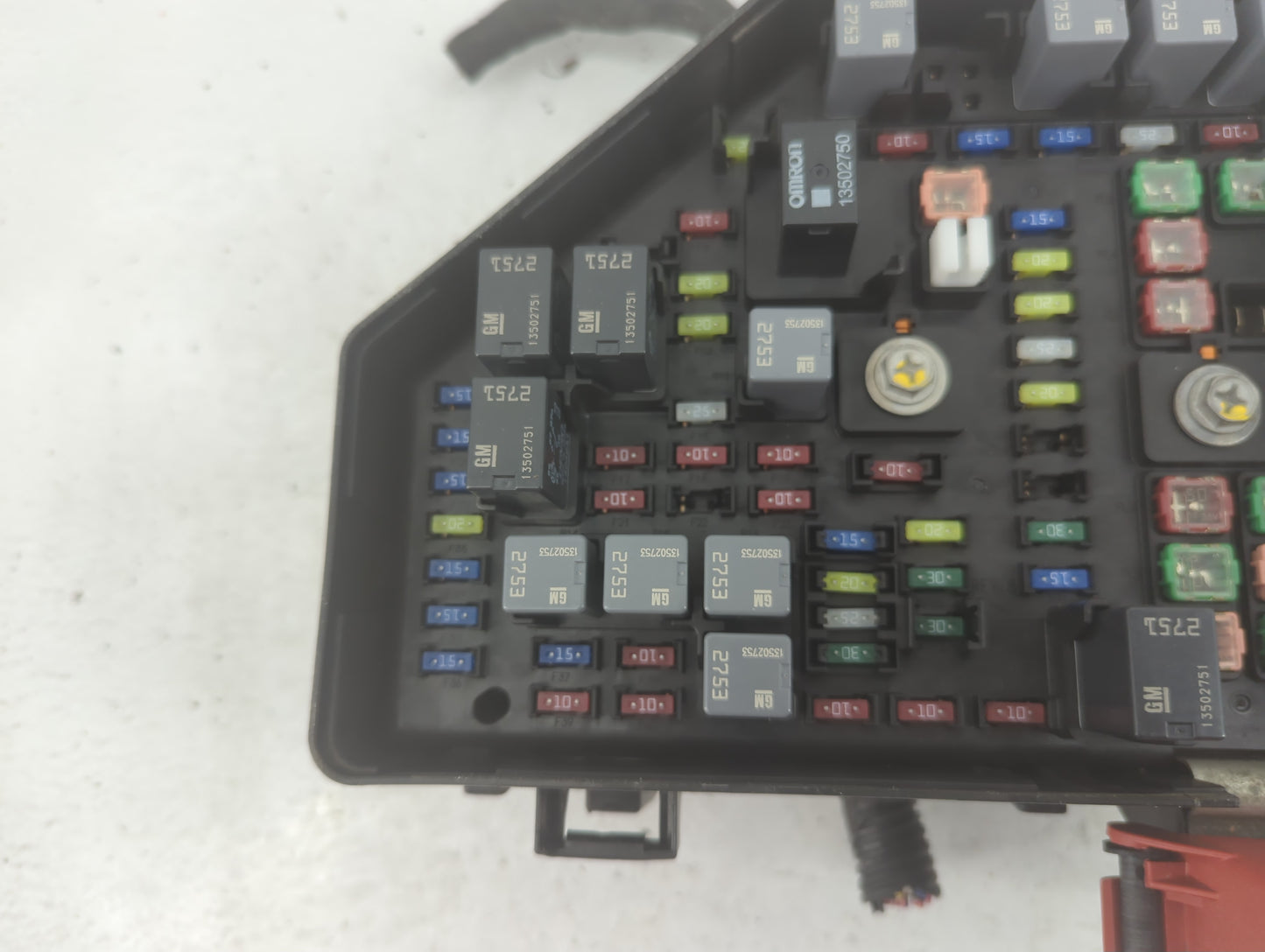 2007 Cadillac Srx Fusebox Fuse Box Panel Relay Module P/N:7140-5029-30 Fits OEM Used Auto Parts - Oemusedautoparts1.com