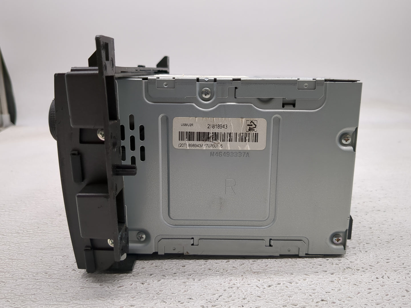 2007-2009 Cadillac Srx Radio AM FM Cd Player Receiver Replacement P/N:25818943 Fits Fits 2007 2008 2009 OEM Used Auto Parts 