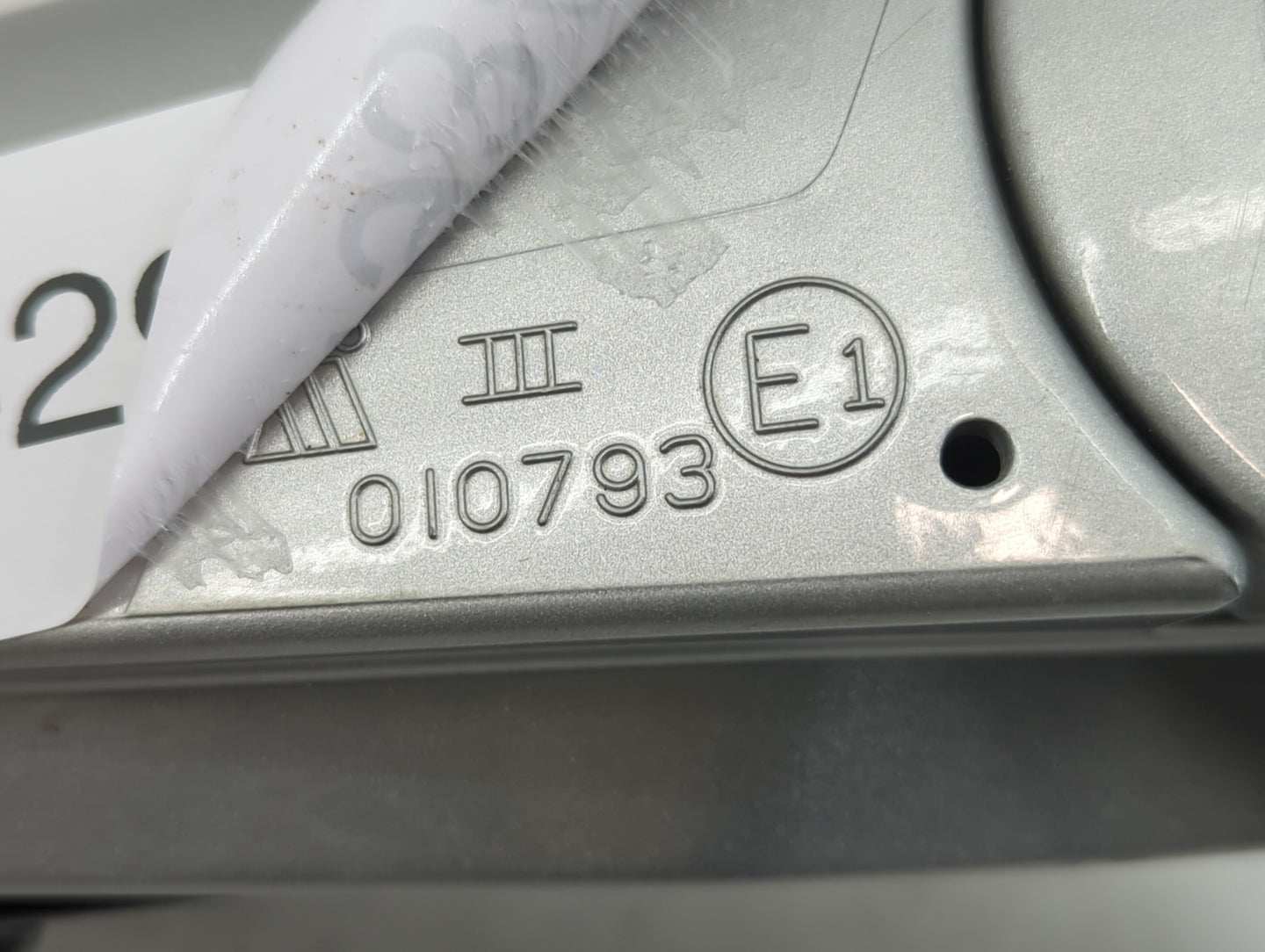 2007-2009 Cadillac Srx Driver Left Side View Power Door Mirror Silver - Oemusedautoparts1.com