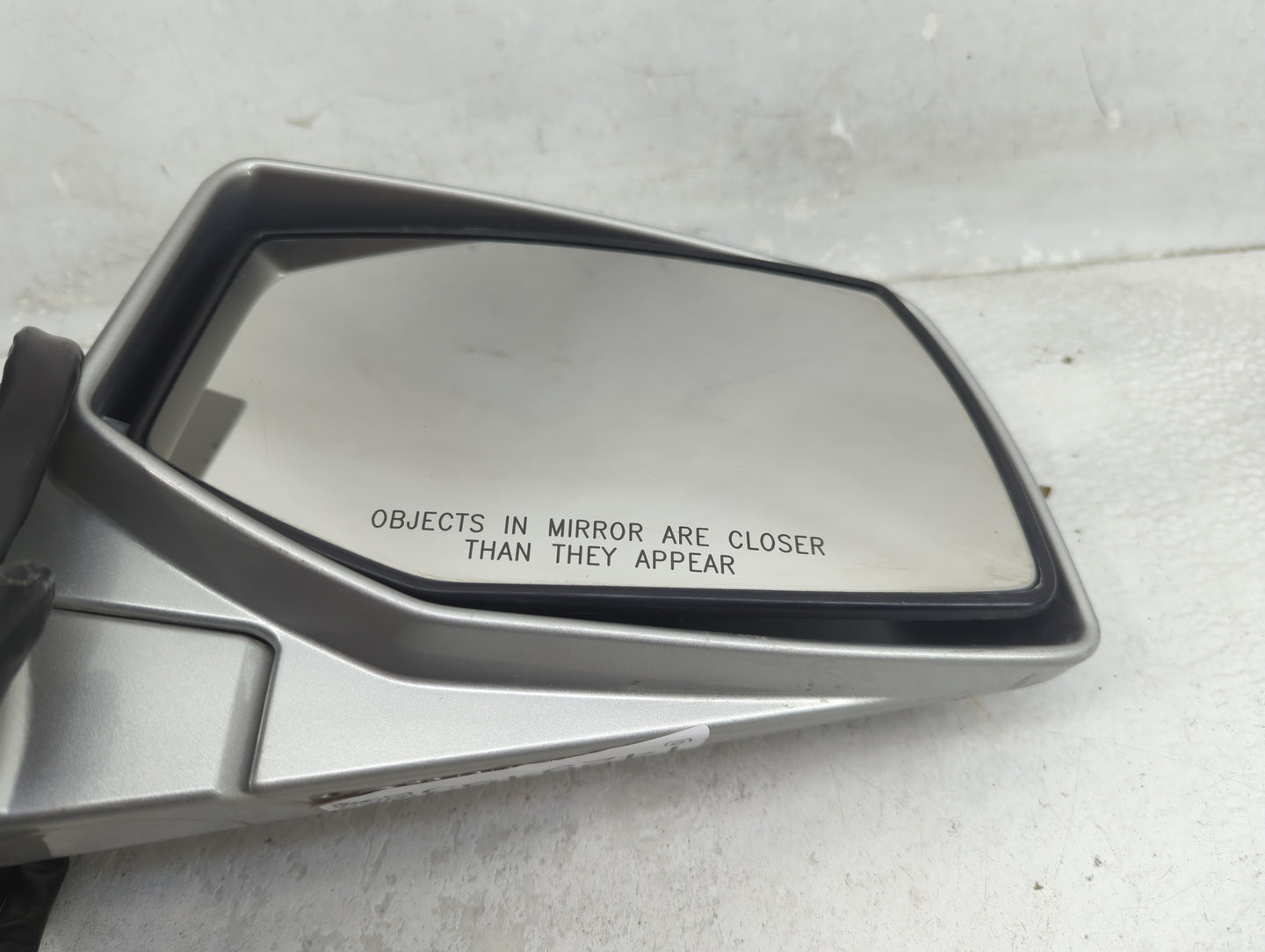 2007-2009 Cadillac Srx Driver Left Side View Power Door Mirror Silver - Oemusedautoparts1.com