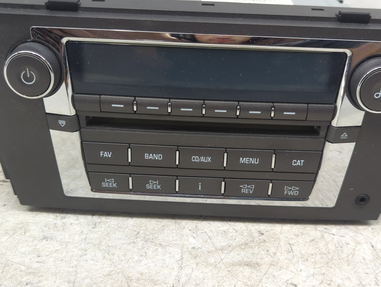 2007-2009 Cadillac Srx Radio AM FM Cd Player Receiver Replacement P/N:15943003 CQ-EG0862 Fits Fits 2007 2008 2009 OEM Used A