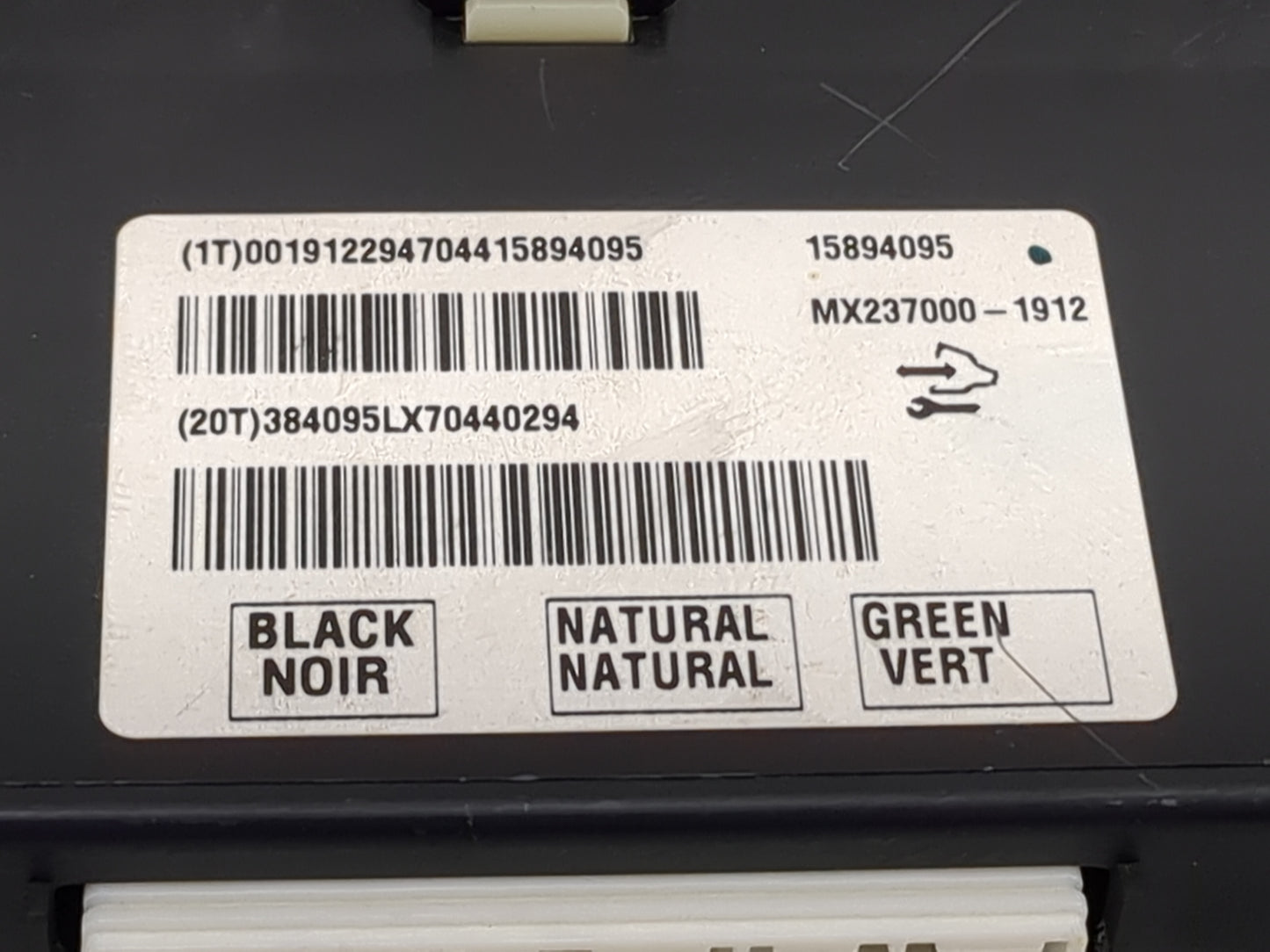 2007 Cadillac Srx Climate Control Module Temperature AC/Heater Replacement P/N:15894095 Fits OEM Used Auto Parts - Oemusedau