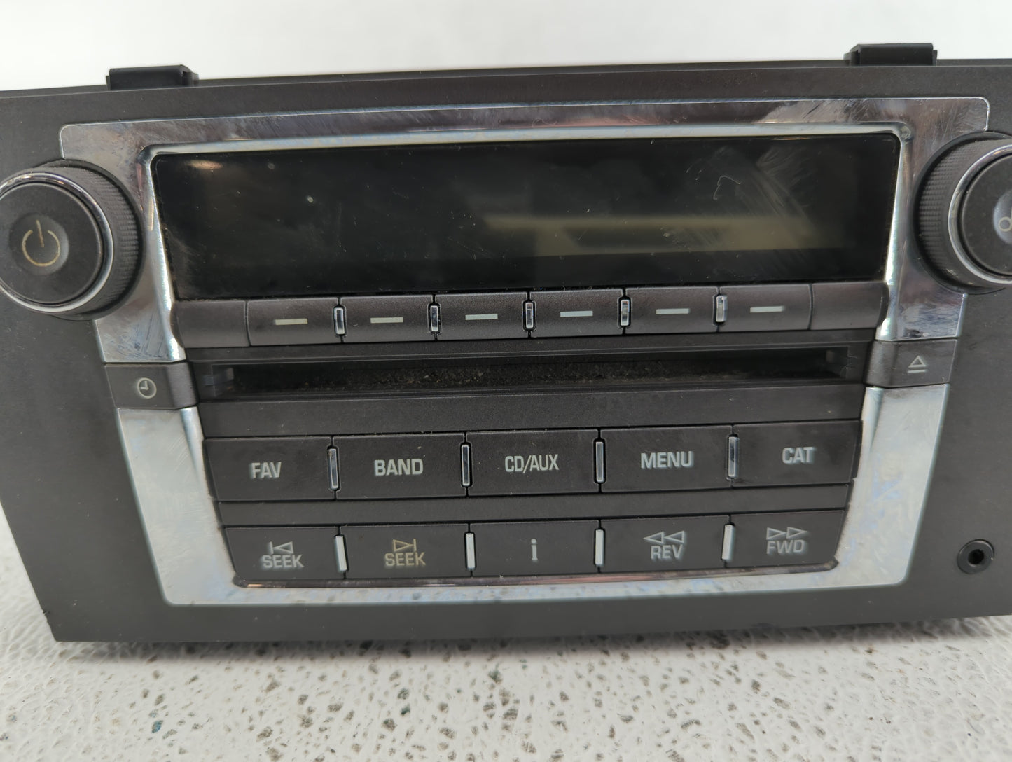 2007-2009 Cadillac Srx Radio AM FM Cd Player Receiver Replacement P/N:25818913 15948004, 25808216 Fits Fits 2007 2008 2009 O