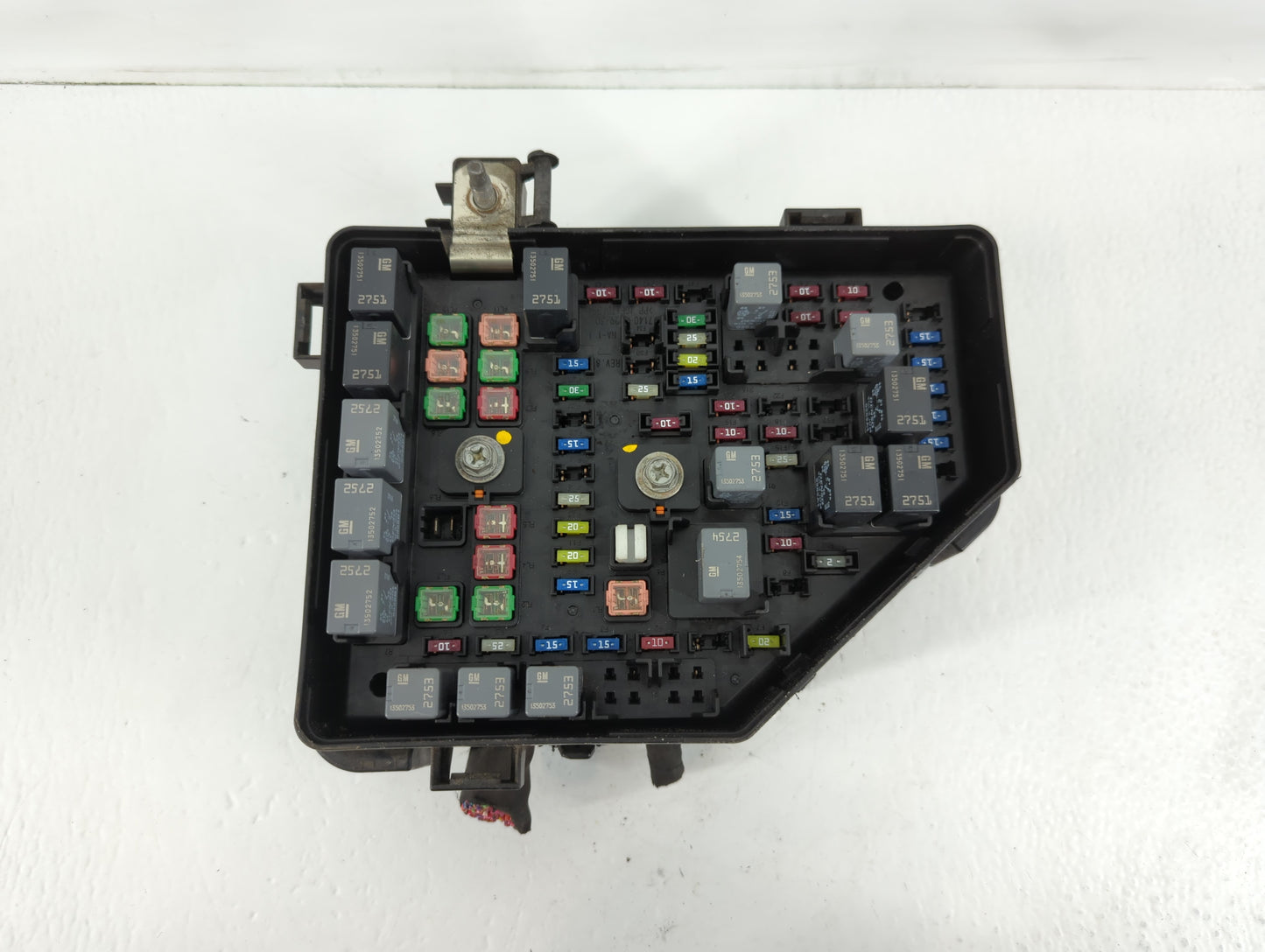 2007 Cadillac Srx Fusebox Fuse Box Panel Relay Module P/N:7140-1941-30 Fits OEM Used Auto Parts - Oemusedautoparts1.com