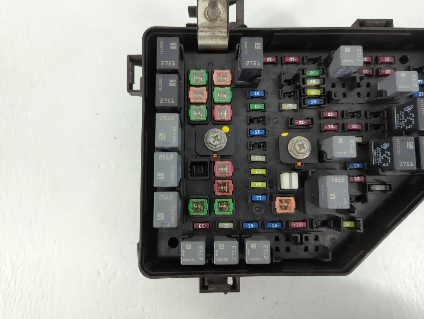 2007 Cadillac Srx Fusebox Fuse Box Panel Relay Module P/N:7140-1941-30 Fits OEM Used Auto Parts - Oemusedautoparts1.com