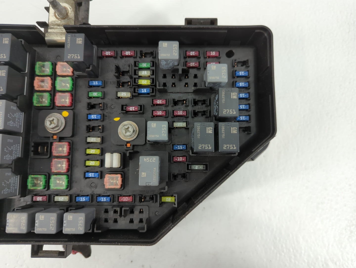 2007 Cadillac Srx Fusebox Fuse Box Panel Relay Module P/N:7140-1941-30 Fits OEM Used Auto Parts - Oemusedautoparts1.com