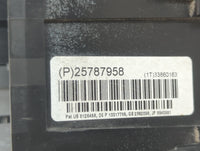 2007 Cadillac Srx Fusebox Fuse Box Panel Relay Module P/N:25787958 25787959 Fits OEM Used Auto Parts - Oemusedautoparts1.com