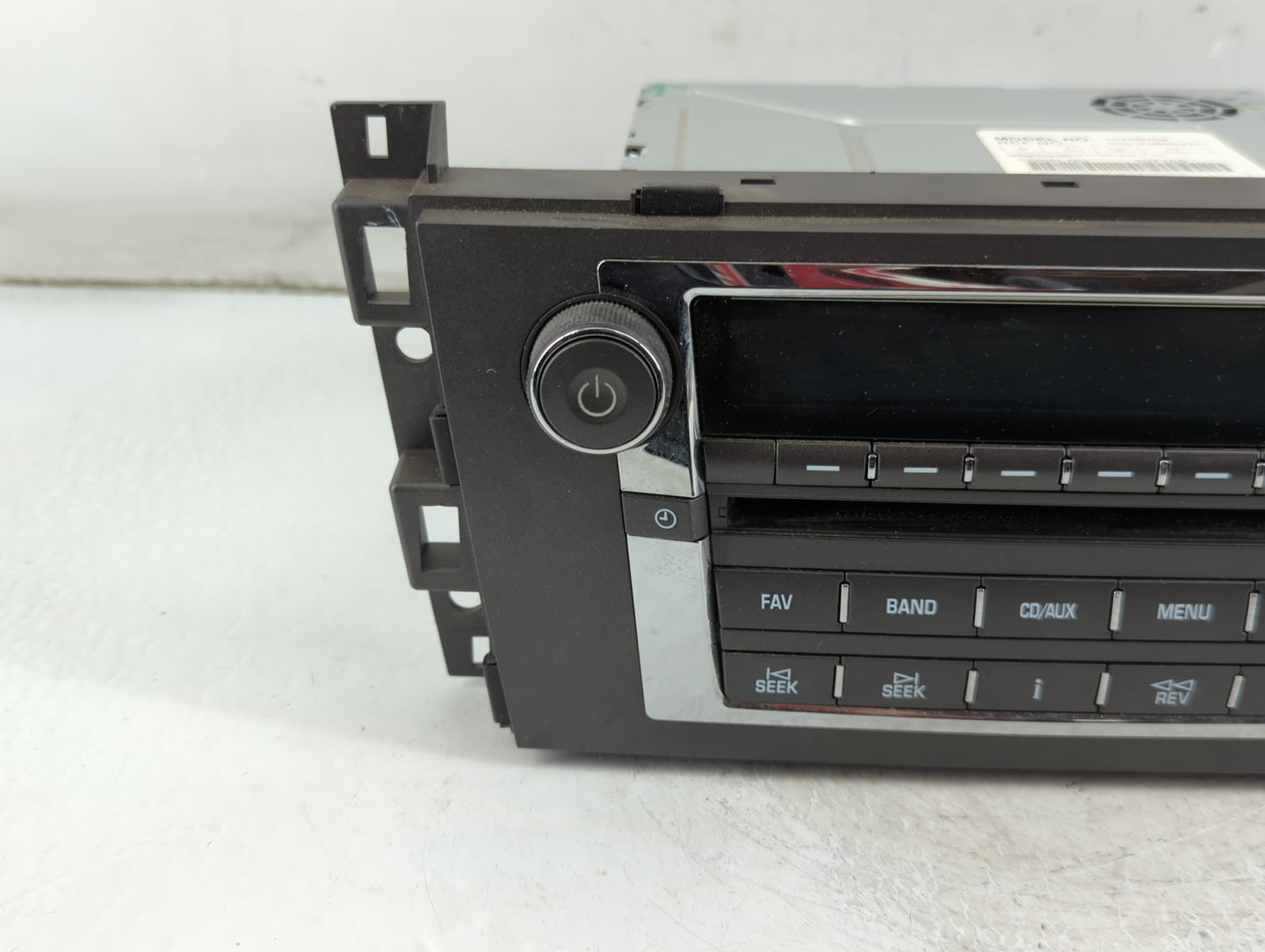 2007-2009 Cadillac Srx Radio AM FM Cd Player Receiver Replacement P/N:CQ-JG8662YC 15948004 Fits Fits 2007 2008 2009 OEM Used