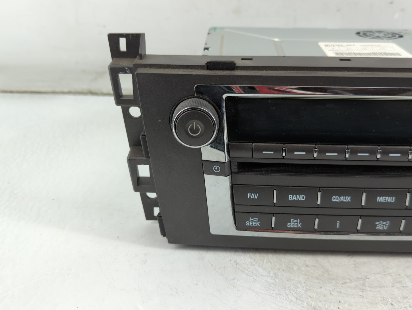 2007-2009 Cadillac Srx Radio AM FM Cd Player Receiver Replacement P/N:CQ-JG8662YC 15948004 Fits Fits 2007 2008 2009 OEM Used