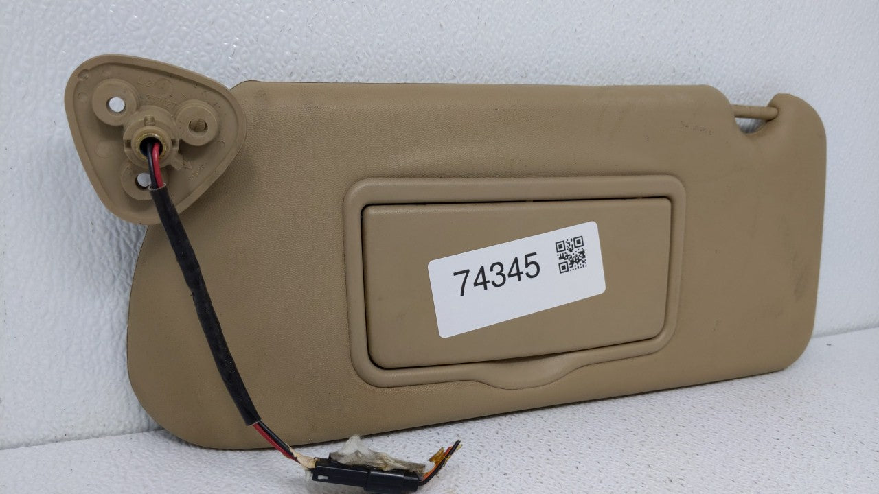 2007 Cadillac Srx Sun Visor Shade Replacement Driver Left Mirror Fits Fits 2008 2009 OEM Used Auto Parts - Oemusedautoparts1