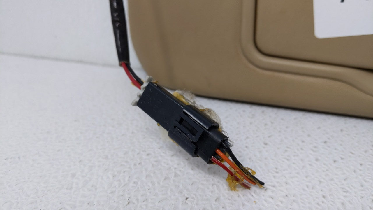 2007 Cadillac Srx Sun Visor Shade Replacement Driver Left Mirror Fits Fits 2008 2009 OEM Used Auto Parts - Oemusedautoparts1