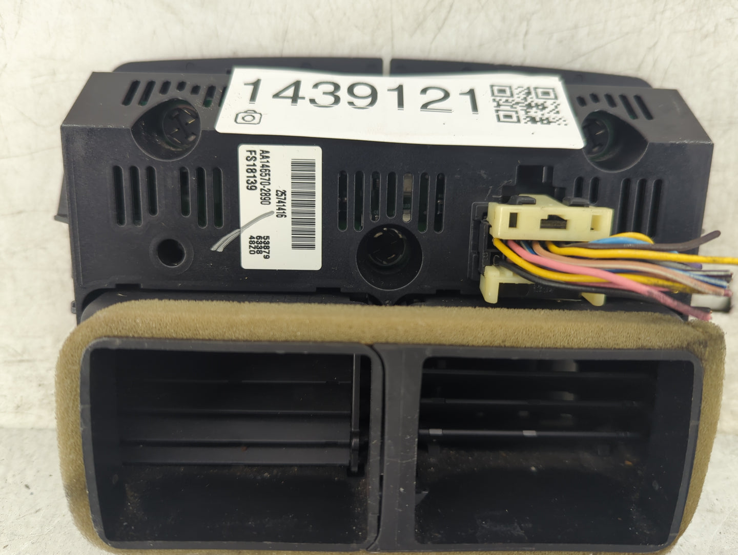 2005-2011 Cadillac Sts Climate Control Module Temperature AC/Heater Replacement P/N:AA146570-2890 25741416 Fits OEM Used Aut