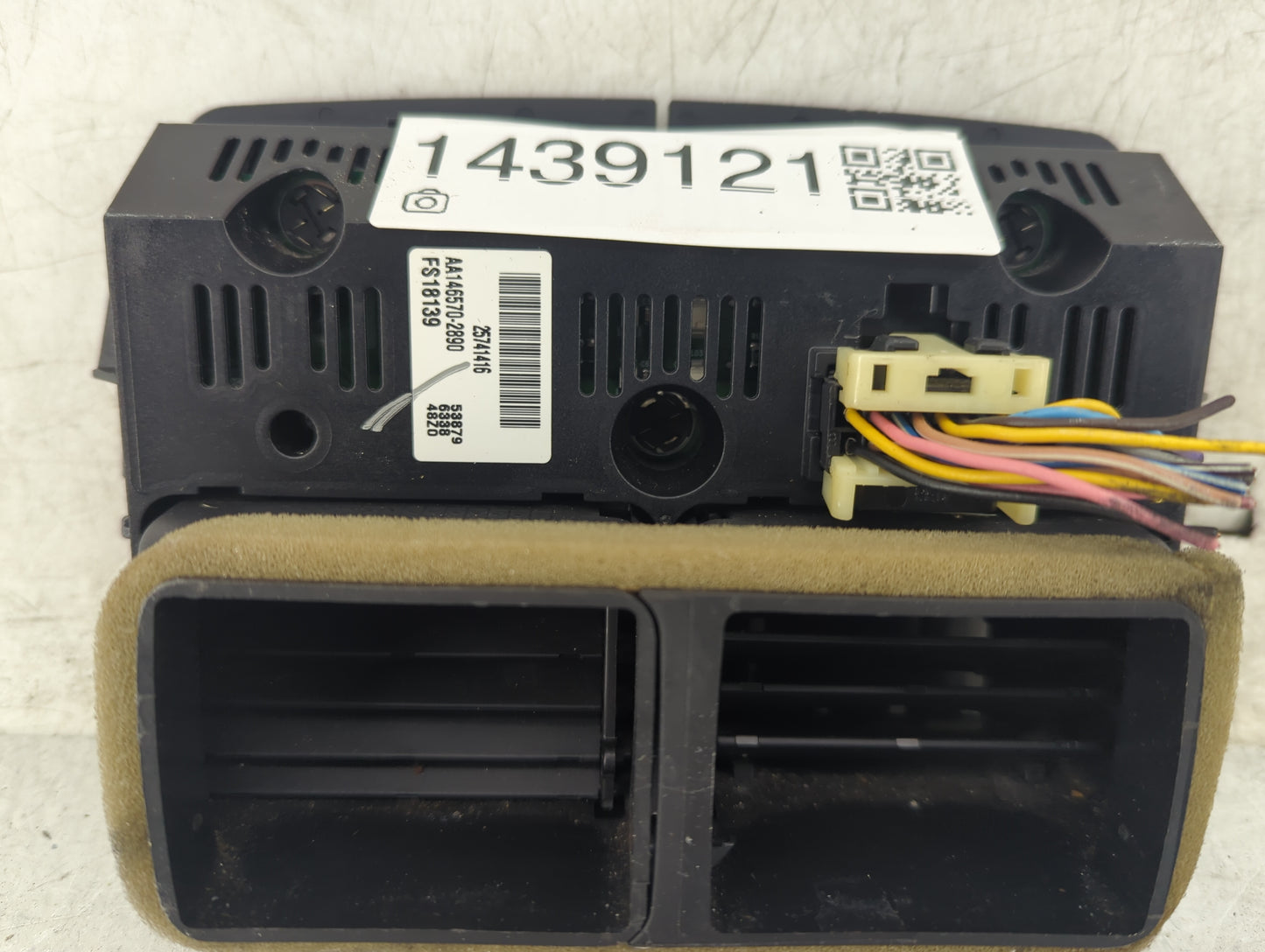 2005-2011 Cadillac Sts Climate Control Module Temperature AC/Heater Replacement P/N:AA146570-2890 25741416 Fits OEM Used Aut