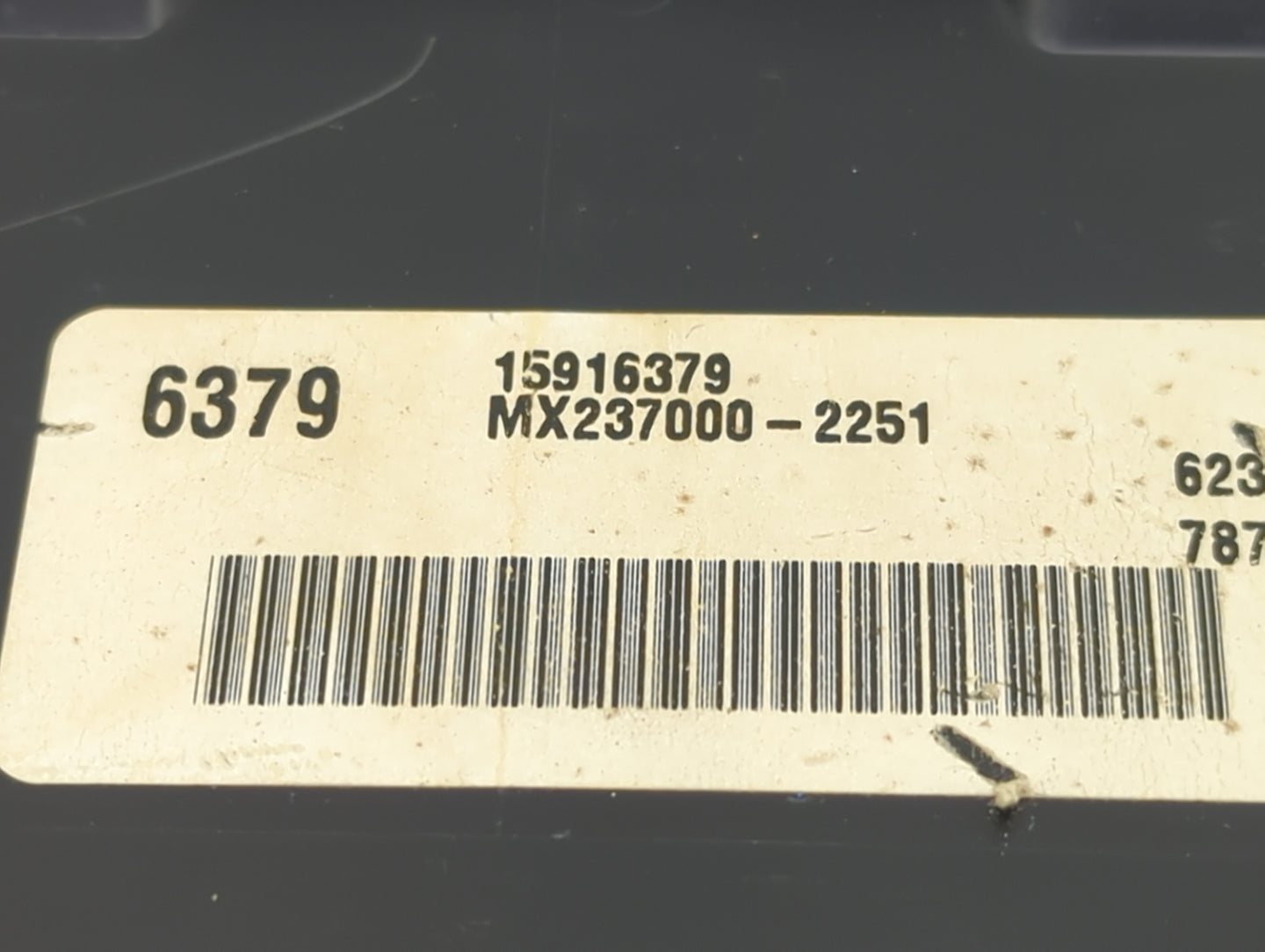 2007 Cadillac Sts Climate Control Module Temperature AC/Heater Replacement P/N:15916379 Fits OEM Used Auto Parts - Oemusedau