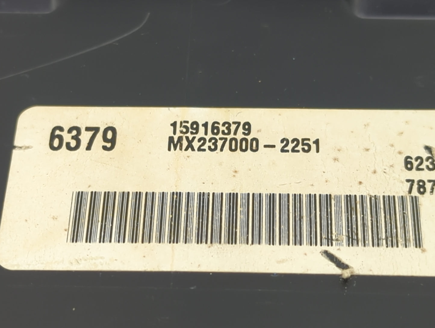 2007 Cadillac Sts Climate Control Module Temperature AC/Heater Replacement P/N:15916379 Fits OEM Used Auto Parts - Oemusedau