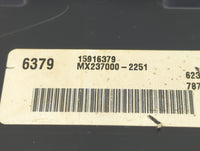 2007 Cadillac Sts Climate Control Module Temperature AC/Heater Replacement P/N:15916379 Fits OEM Used Auto Parts - Oemusedau