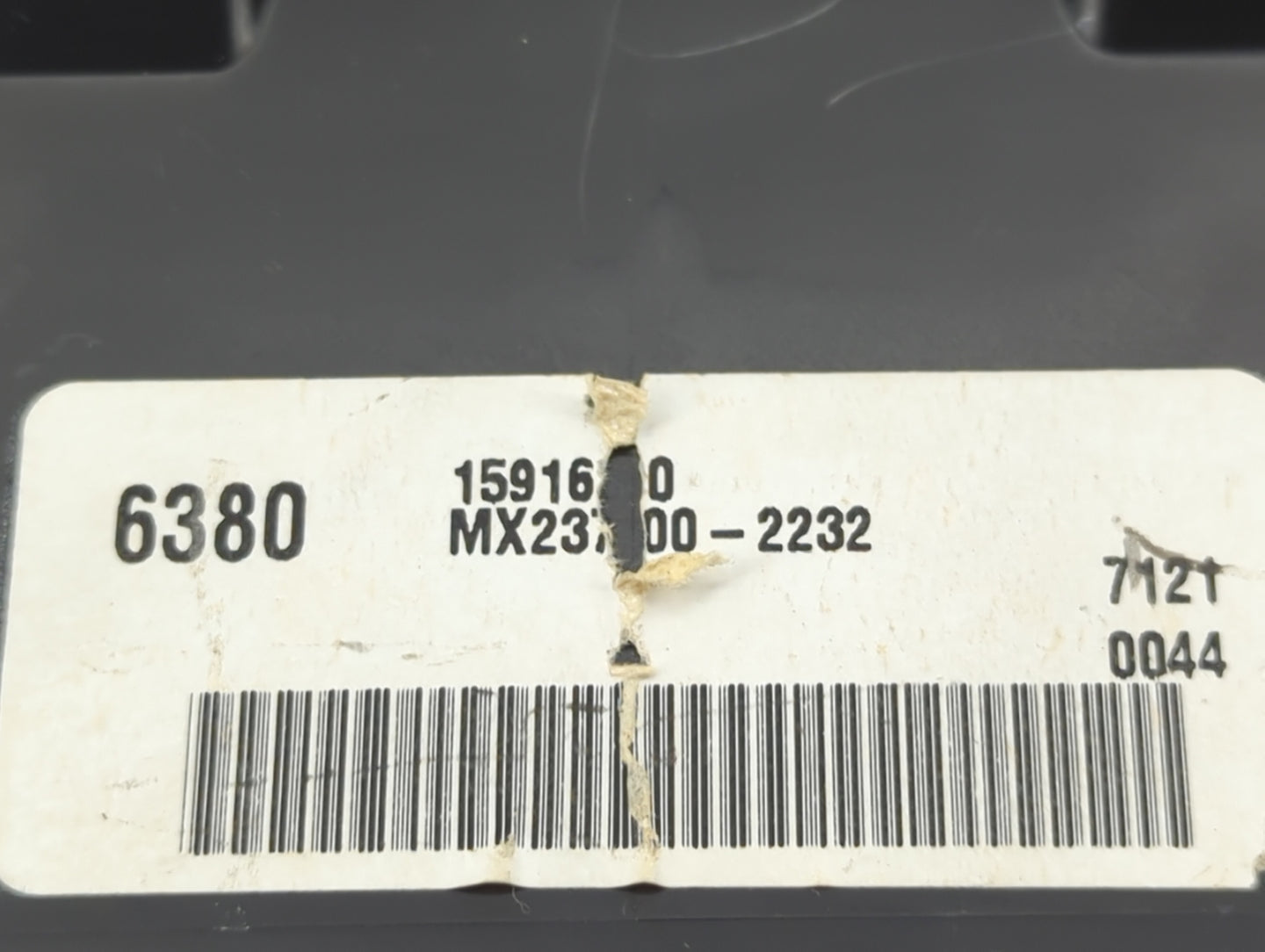 2007 Cadillac Sts Climate Control Module Temperature AC/Heater Replacement P/N:15916 MX23700-2232 Fits OEM Used Auto Parts -