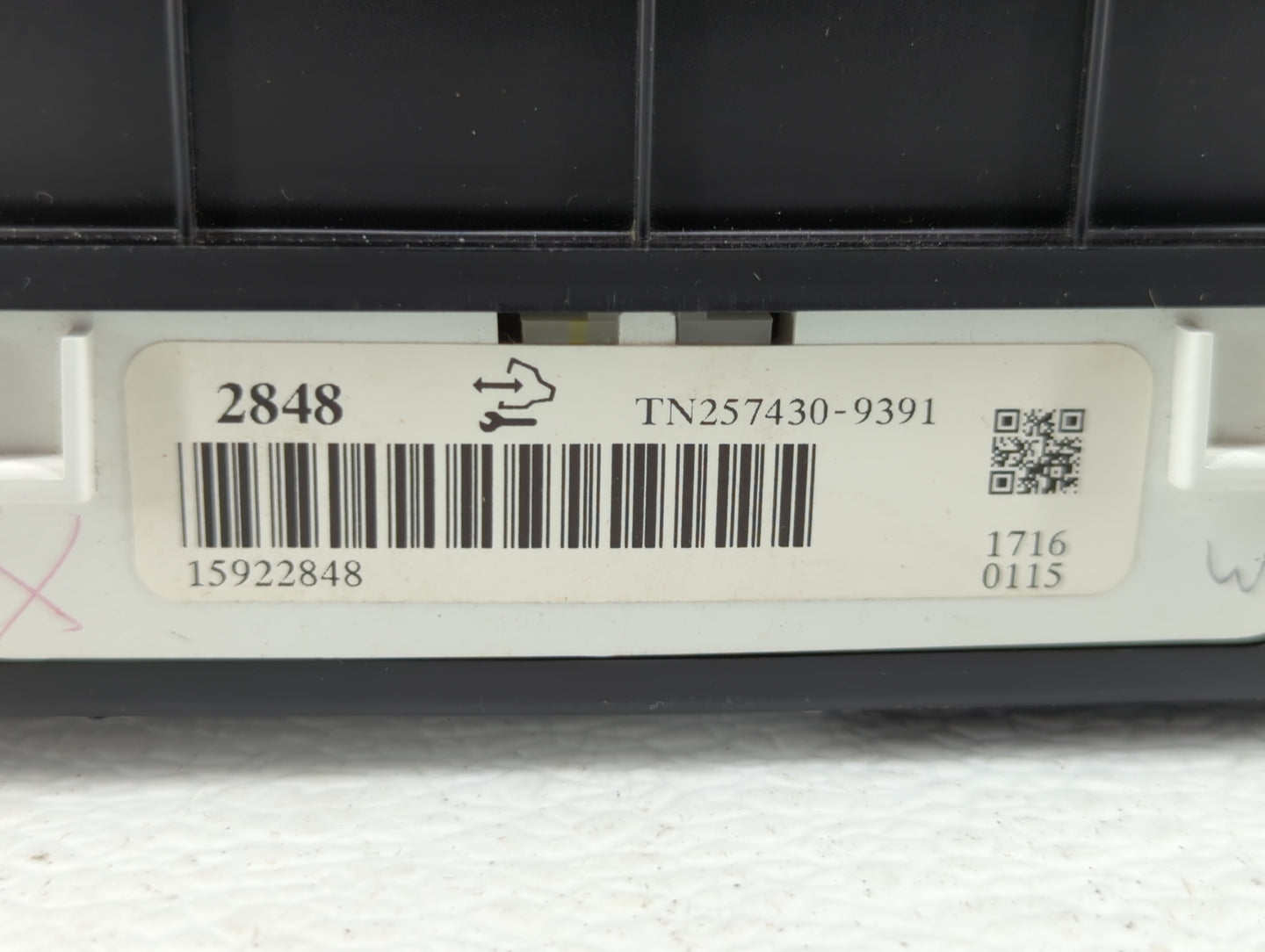 2007 Cadillac Sts Instrument Cluster Speedometer Gauges P/N:15922848 25779665 Fits OEM Used Auto Parts - Oemusedautoparts1.c