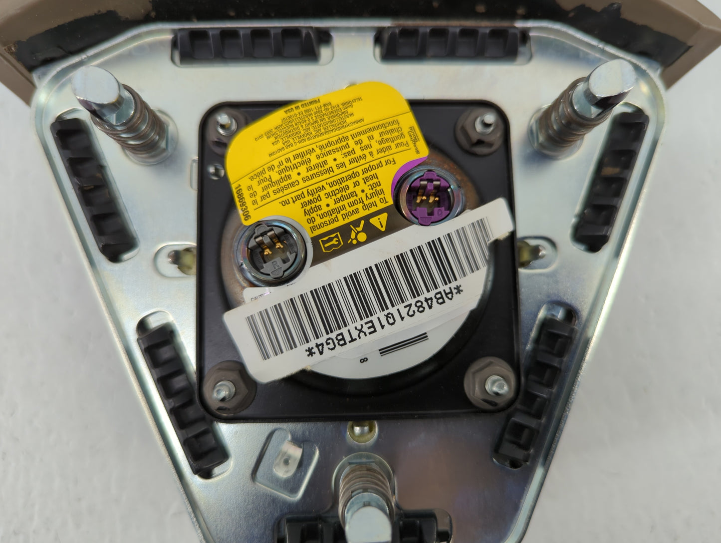 2006-2007 Cadillac Sts Air Bag Driver Left Steering Wheel Mounted P/N:16869306 Fits Fits 2006 2007 OEM Used Auto Parts - Oem