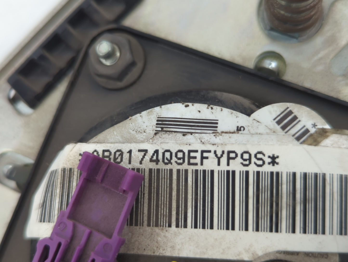 2006-2007 Cadillac Sts Air Bag Driver Left Steering Wheel Mounted P/N:16869306 Fits Fits 2006 2007 OEM Used Auto Parts - Oem