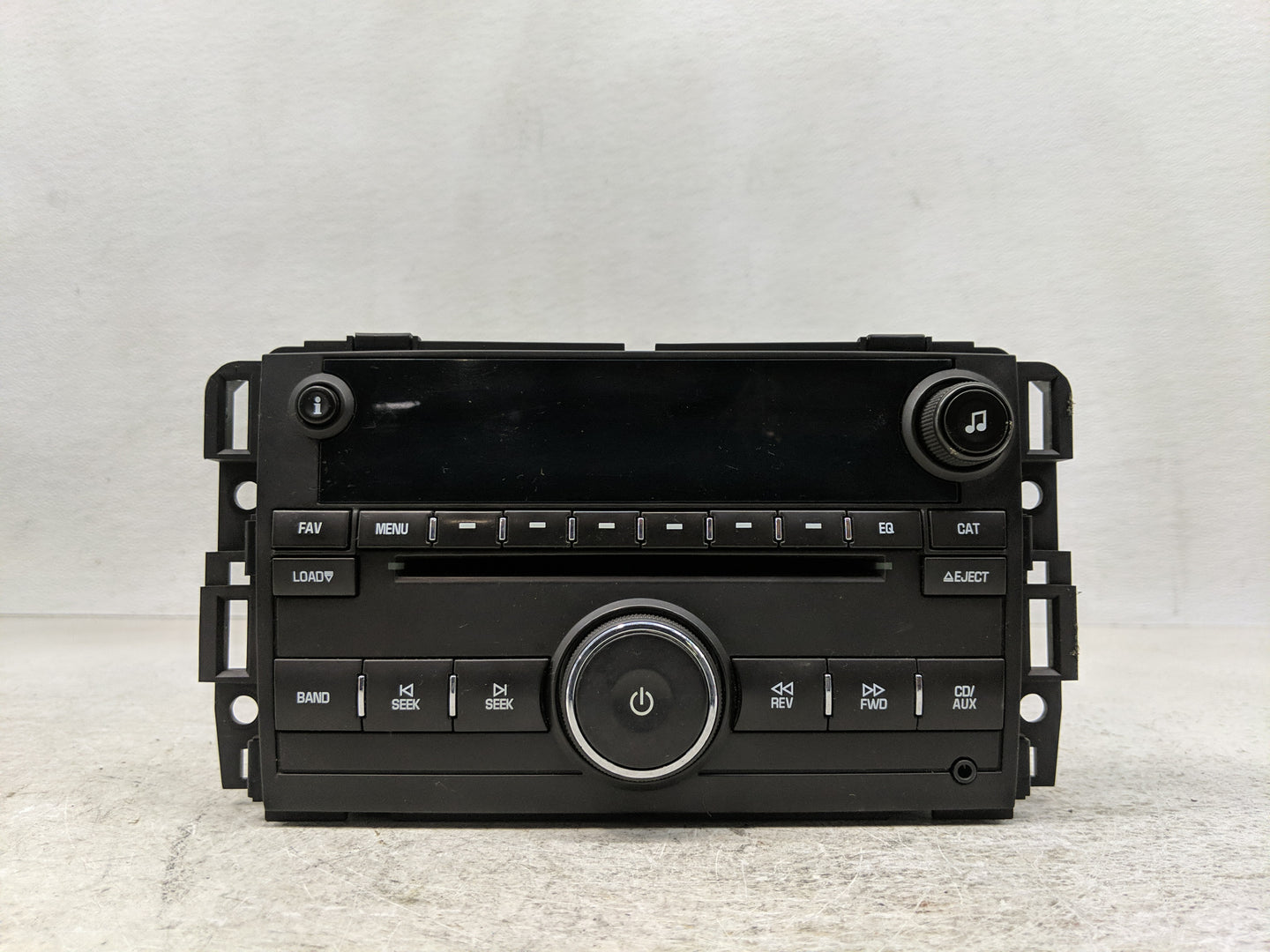 2007 Chevrolet Avalanche 1500 Radio AM FM Cd Player Receiver Replacement P/N:25799568 15909952 Fits Fits 2008 2009 2010 OEM 