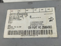 2007 Chevrolet Avalanche 1500 Radio AM FM Cd Player Receiver Replacement P/N:258864960 25799568, 15909952 Fits Fits 2008 200