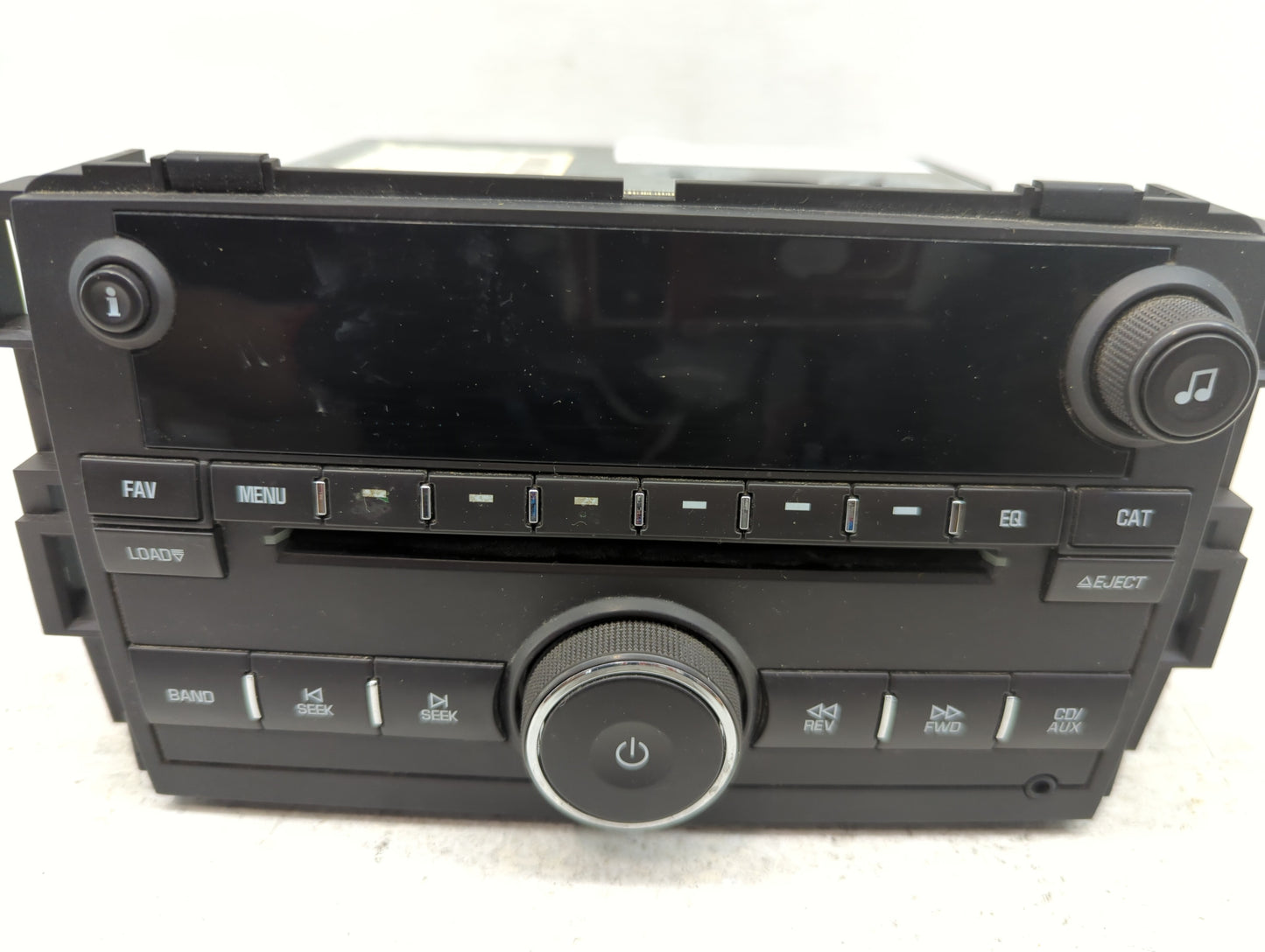 2007 Chevrolet Avalanche 1500 Radio AM FM Cd Player Receiver Replacement P/N:25782842 Fits Fits 2008 2009 2010 OEM Used Auto