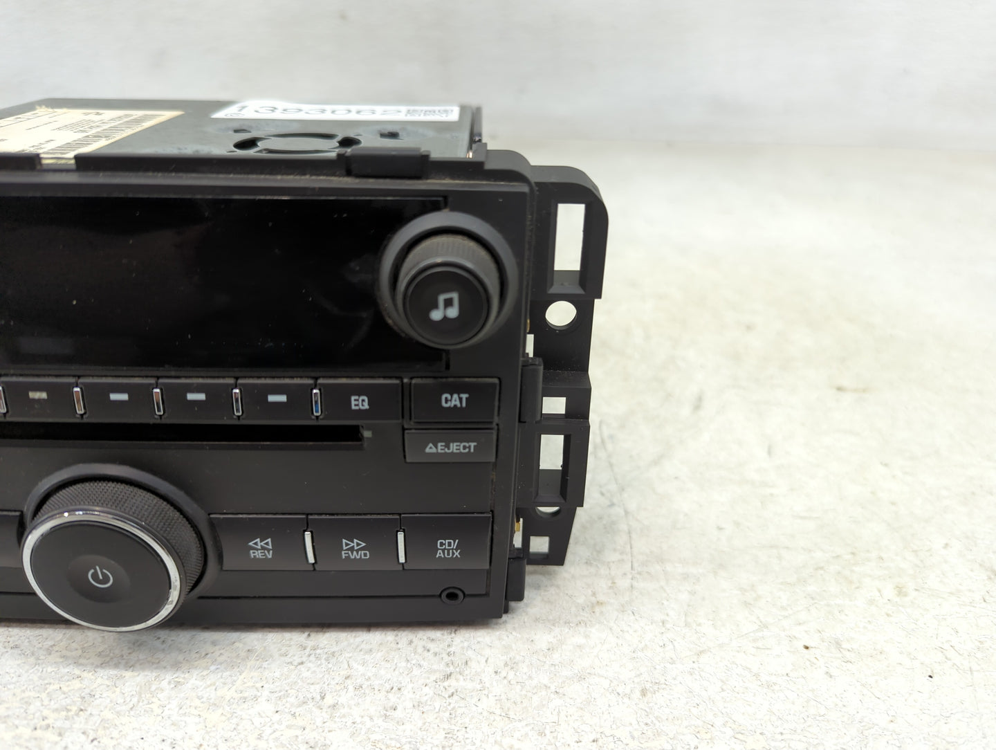 2007 Chevrolet Avalanche 1500 Radio AM FM Cd Player Receiver Replacement P/N:25782842 Fits Fits 2008 2009 2010 OEM Used Auto