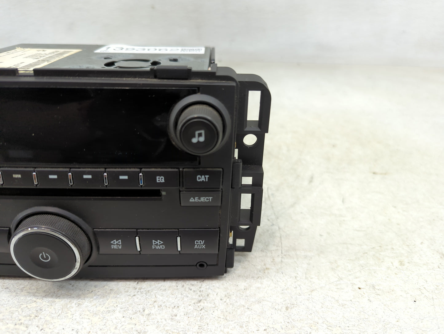 2007 Chevrolet Avalanche 1500 Radio AM FM Cd Player Receiver Replacement P/N:25782842 Fits Fits 2008 2009 2010 OEM Used Auto