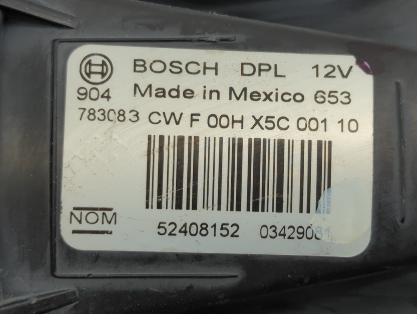 2003-2006 Chevrolet Avalanche 1500 Heater AC Blower Motor P/N:52408152 Fits OEM Used Auto Parts - Oemusedautoparts1.com