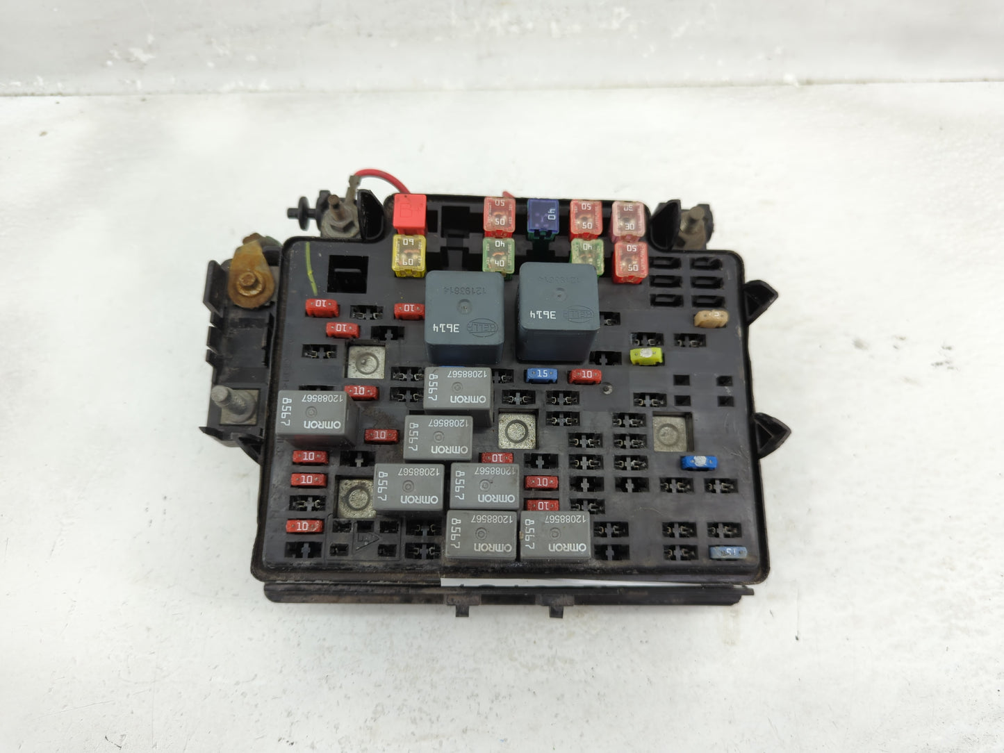 2007 Chevrolet Chevy Fusebox Fuse Box Panel Relay Module P/N:15177117-01 Fits OEM Used Auto Parts - Oemusedautoparts1.com