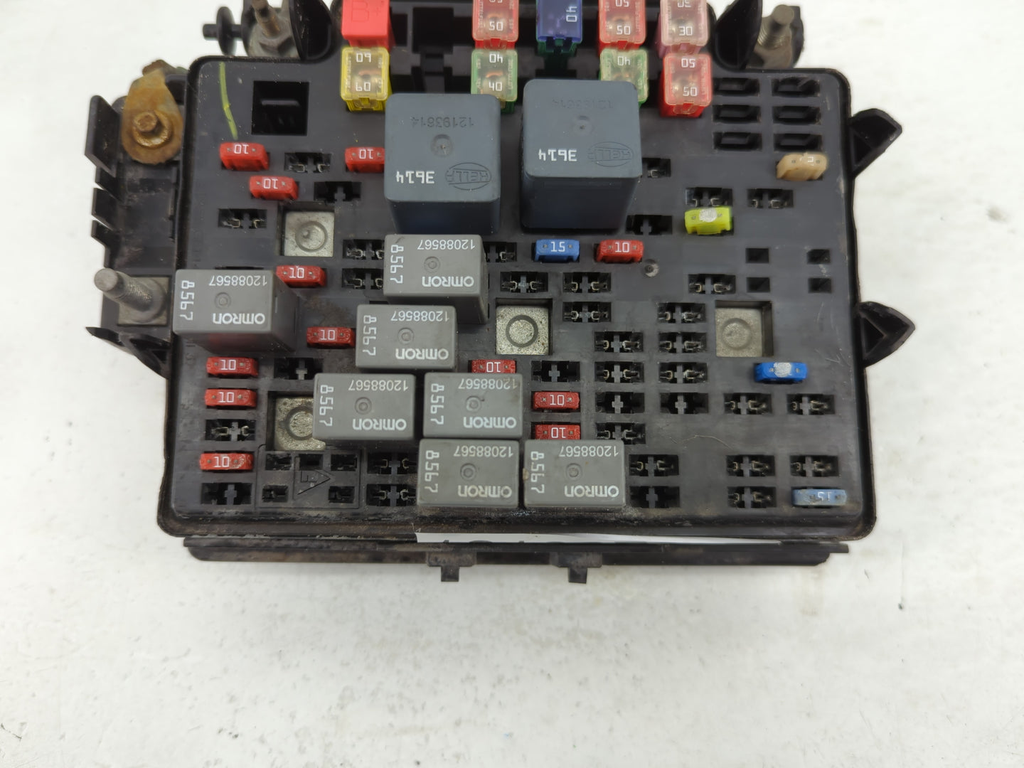 2007 Chevrolet Chevy Fusebox Fuse Box Panel Relay Module P/N:15177117-01 Fits OEM Used Auto Parts - Oemusedautoparts1.com