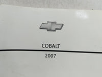 2007 Chevrolet Cobalt Owners Manual Book Guide OEM Used Auto Parts - Oemusedautoparts1.com