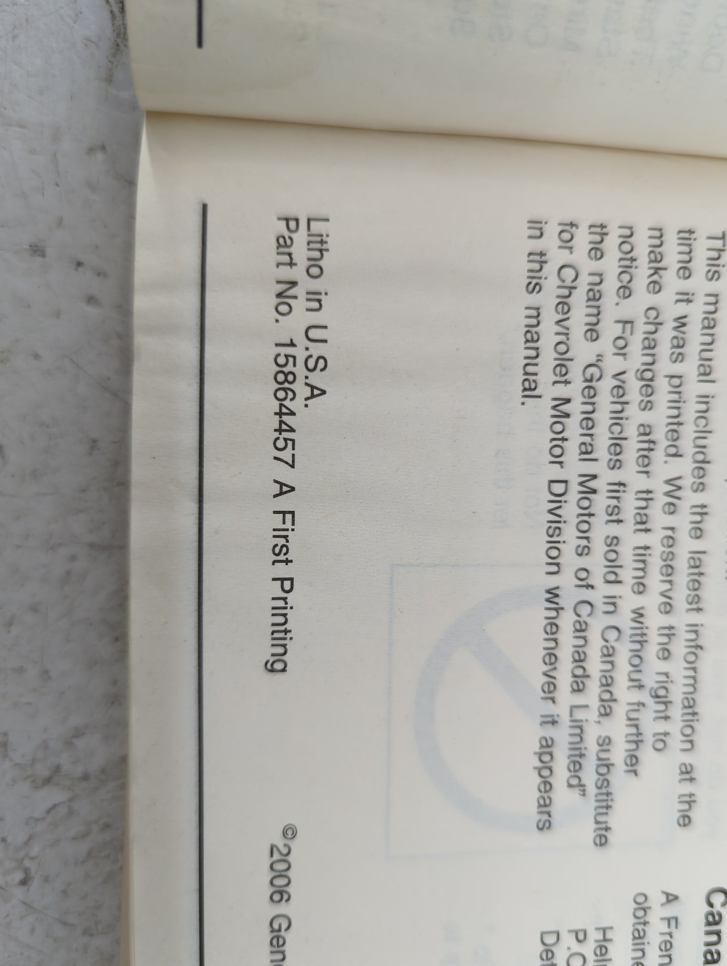 2007 Chevrolet Cobalt Owners Manual Book Guide OEM Used Auto Parts - Oemusedautoparts1.com