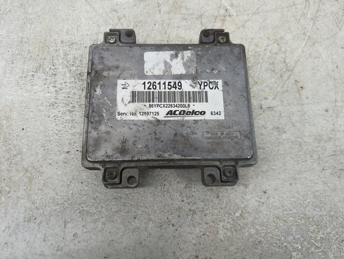 2007-2010 Chevrolet Cobalt PCM Engine Control Computer ECU ECM PCU OEM Fits Fits 2007 2008 2009 2010 2011 2012 OEM Used Auto
