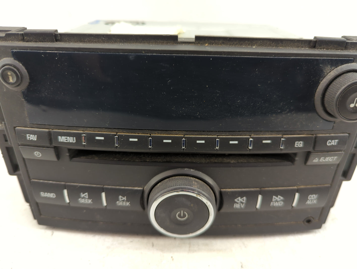 2007-2008 Chevrolet Cobalt Radio AM FM Cd Player Receiver Replacement P/N:25780214 Fits Fits 2007 2008 OEM Used Auto Parts -