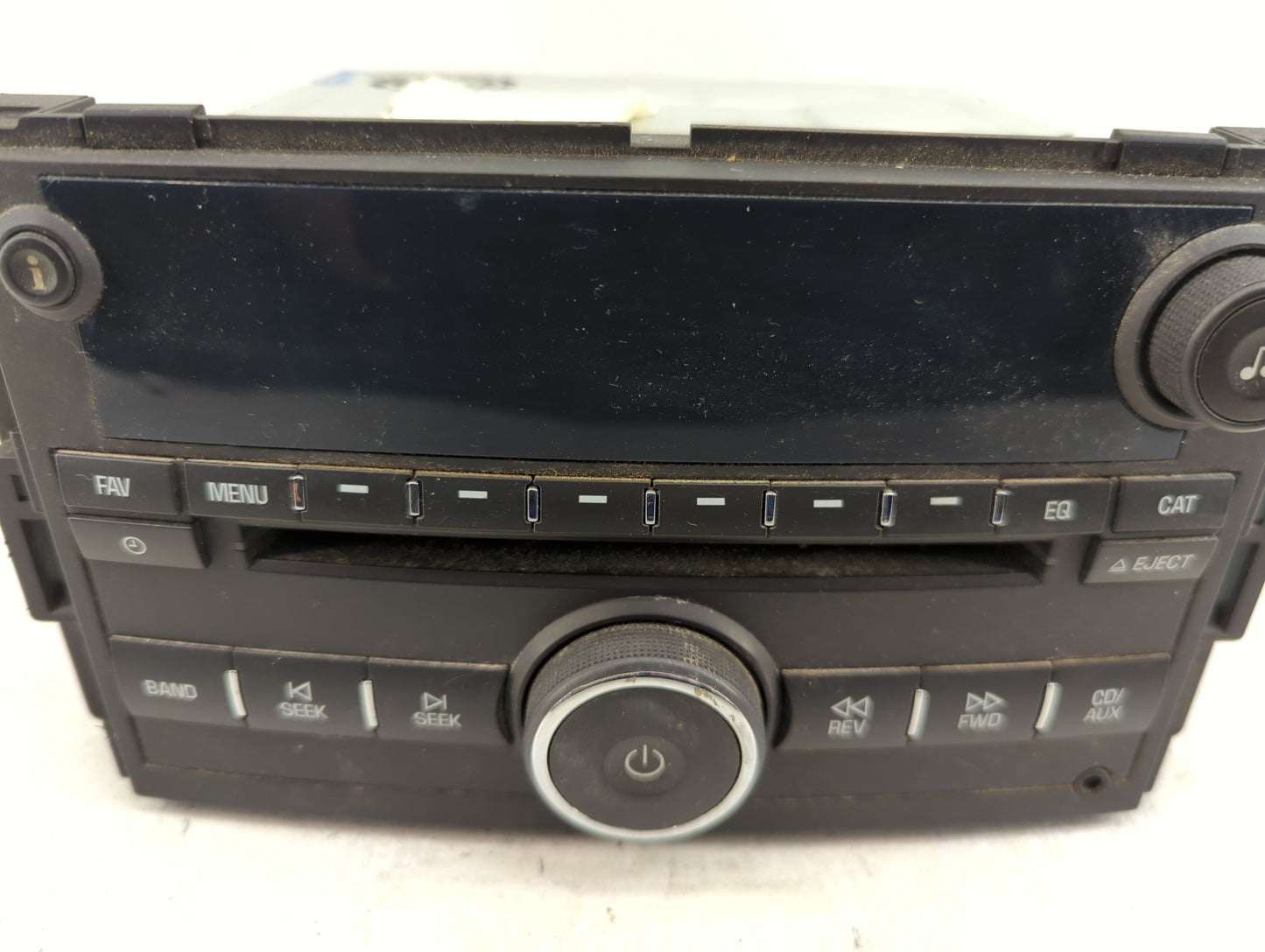 2007-2008 Chevrolet Cobalt Radio AM FM Cd Player Receiver Replacement P/N:25780214 Fits Fits 2007 2008 OEM Used Auto Parts -