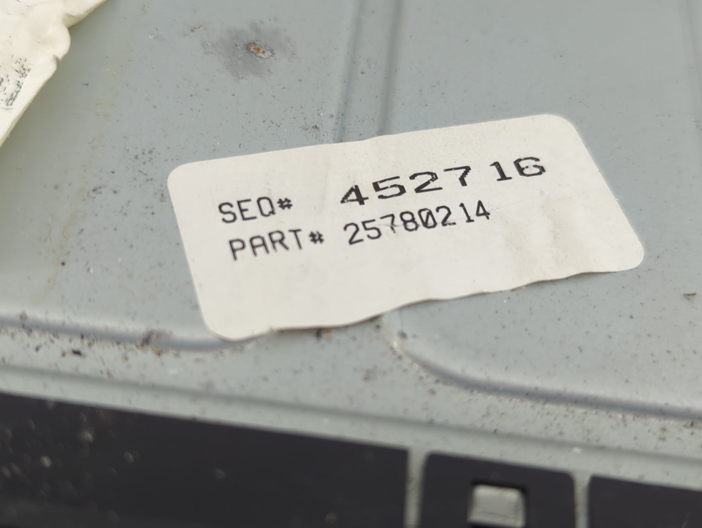 2007-2008 Chevrolet Cobalt Radio AM FM Cd Player Receiver Replacement P/N:25780214 Fits Fits 2007 2008 OEM Used Auto Parts -