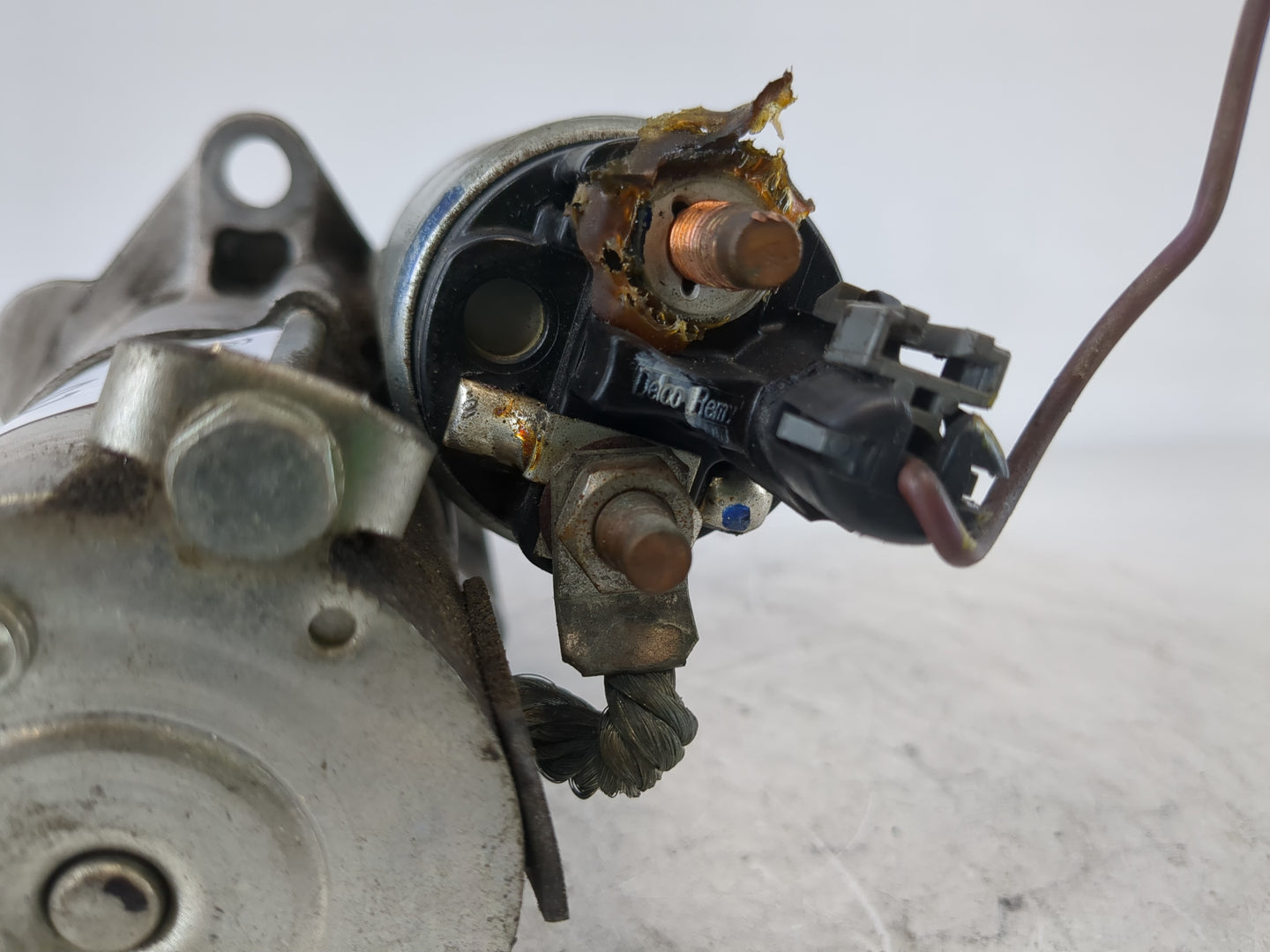 2007 Chevrolet Cobalt Car Starter Motor Solenoid OEM P/N:GM12609317 Fits Fits 2006 OEM Used Auto Parts - Oemusedautoparts1.c
