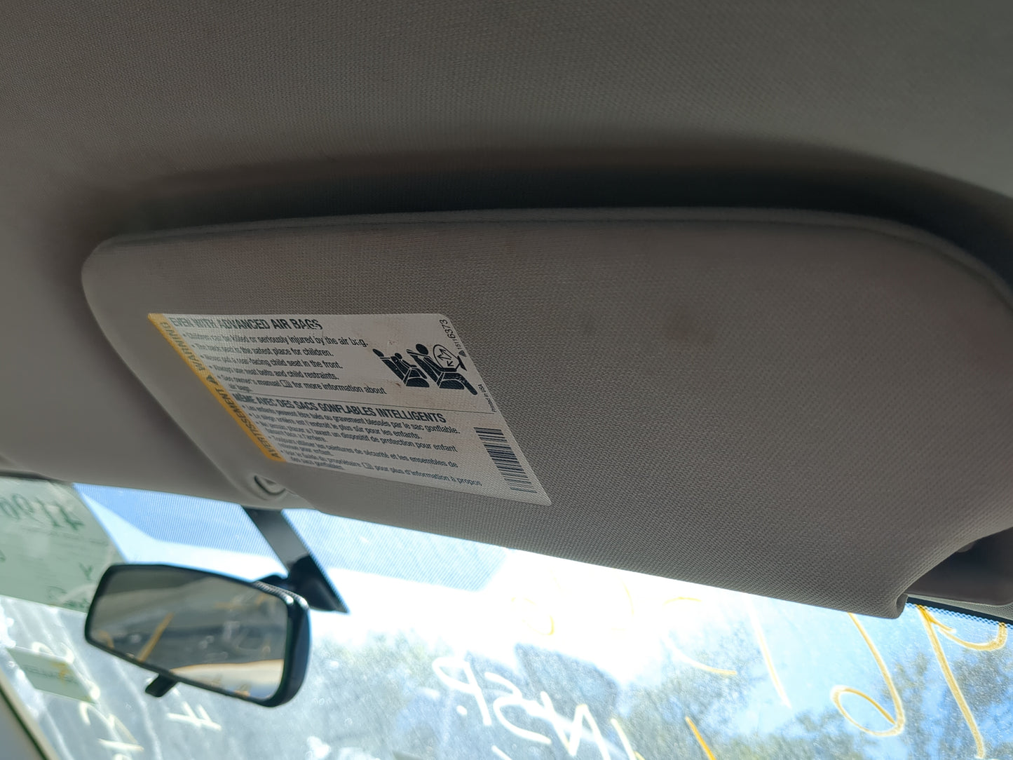 2005-2010 Chevrolet Cobalt Sun Visor Shade Replacement Passenger Right Mirror Fits Fits 2005 2006 2007 2008 2009 2010 OEM Us