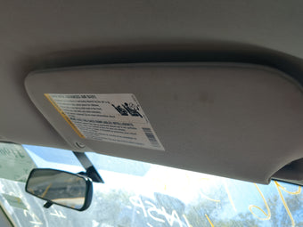 compare product 2005-2010 Chevrolet Cobalt Sun Visor Shade Replacement Passenger Right Mirror Fits Fits 2005 2006 2007 2008 2009 2010 OEM Used Auto Parts