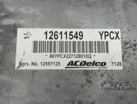 2007-2010 Chevrolet Cobalt PCM Engine Control Computer ECU ECM PCU OEM P/N:12611549 12597125 Fits OEM Used Auto Parts - Oemu